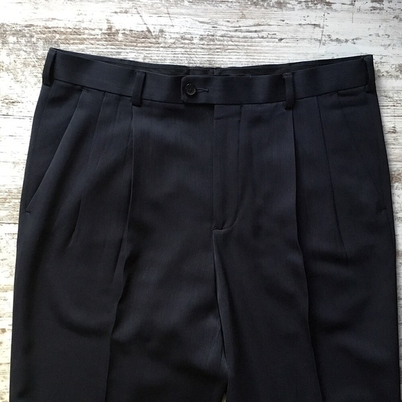 Perry Ellis pleated front pants - Picture 4 of 8